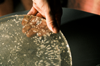Glass Plate in Sugar