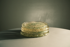 Glass Plates in Mixed Olive