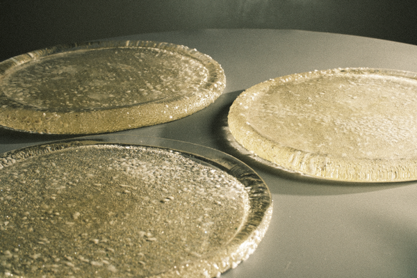 Glass Plate in Sugar