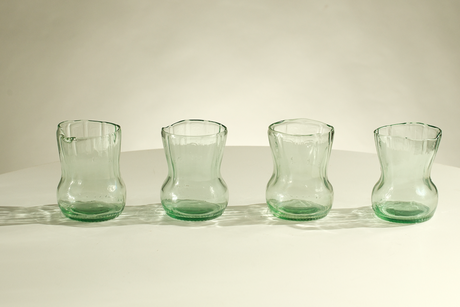 Shooter Glass in Aqua